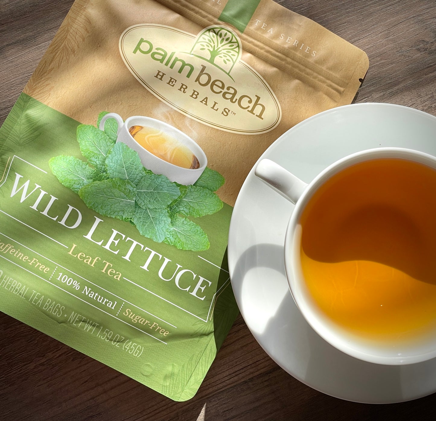 Wild Lettuce Leaf Tea