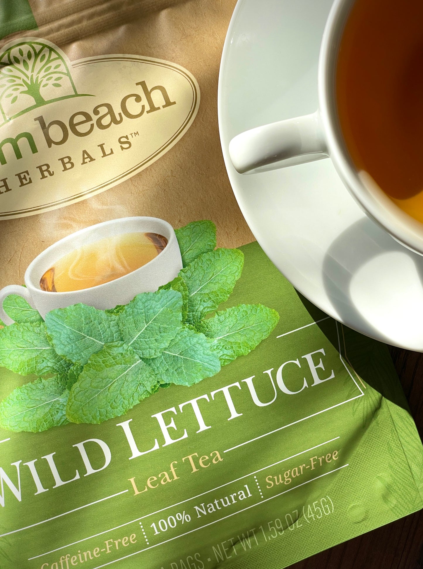 Wild Lettuce Leaf Tea