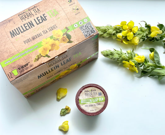 Mullein Leaf Tea T-CUP™ Herbal Tea Pods | Single Cup Brew