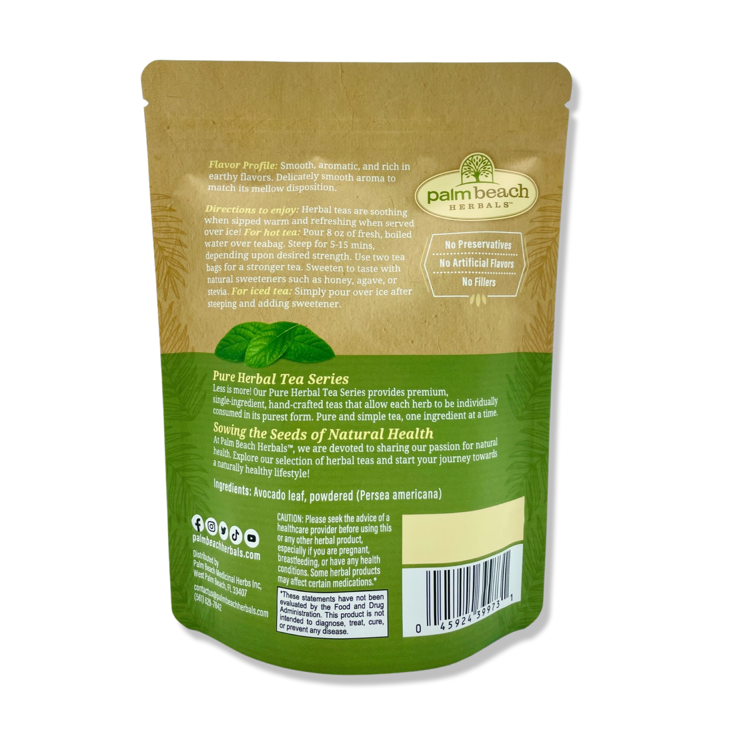 Avocado Leaf Tea