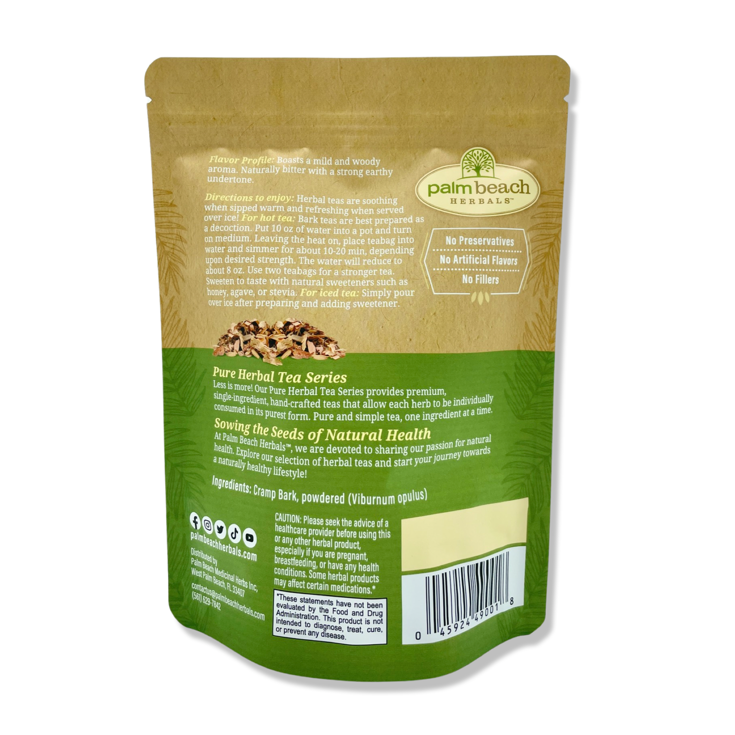 Cramp Bark Tea