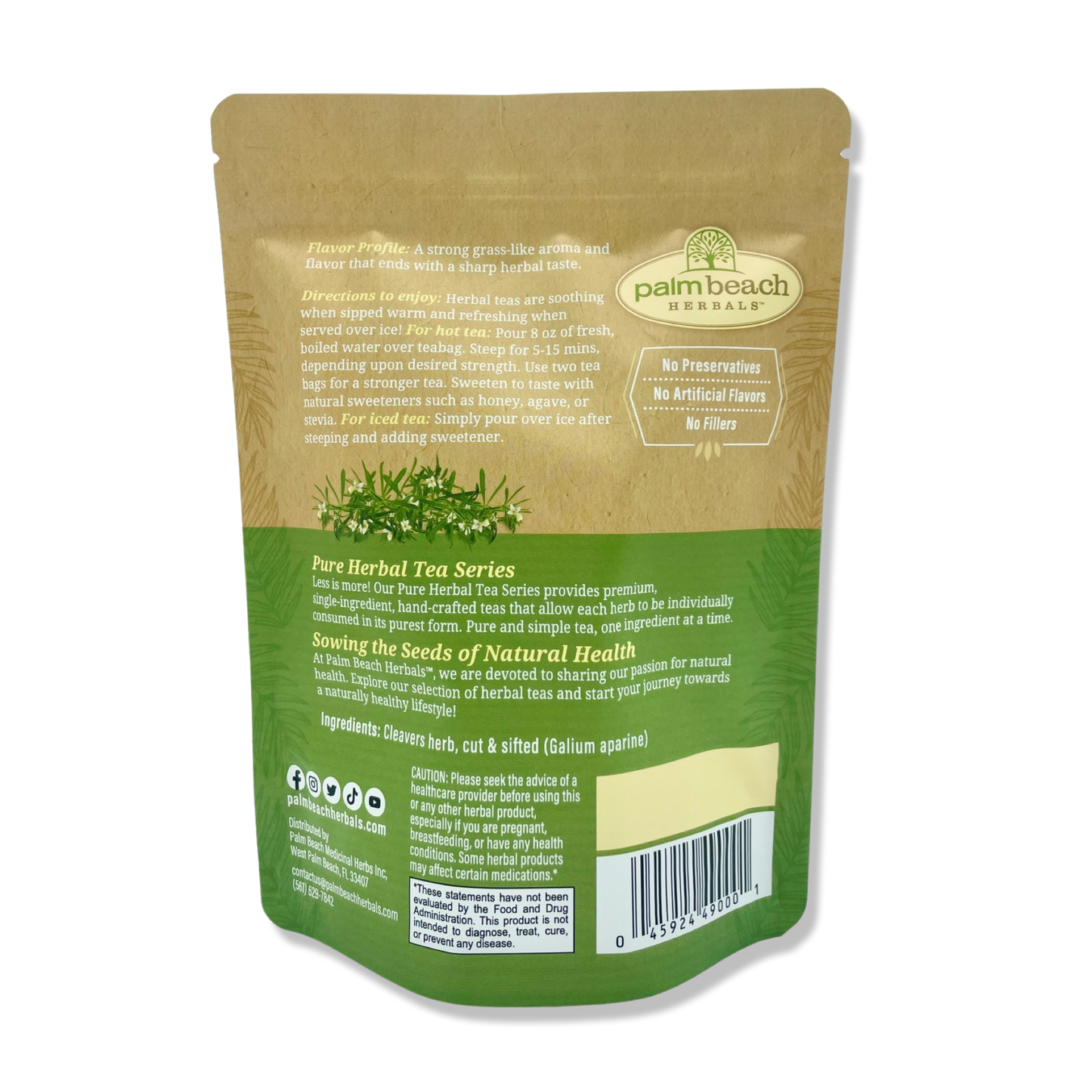 Cleavers Tea