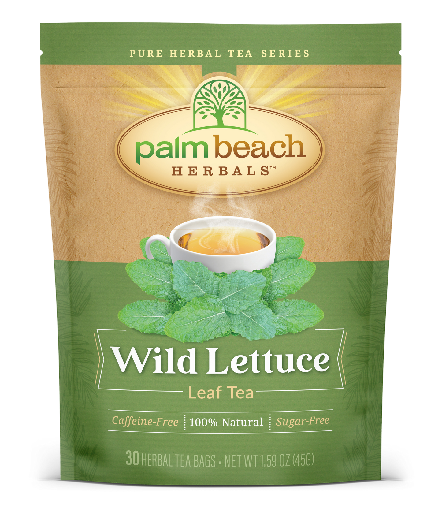 Wild Lettuce Leaf Tea